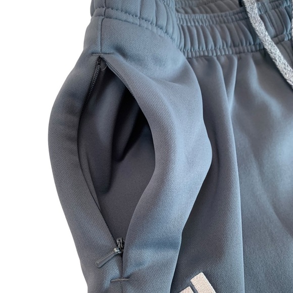 Adidas Climawarm Gray Fleece Track Pants Size Small - Picture 7 of 17